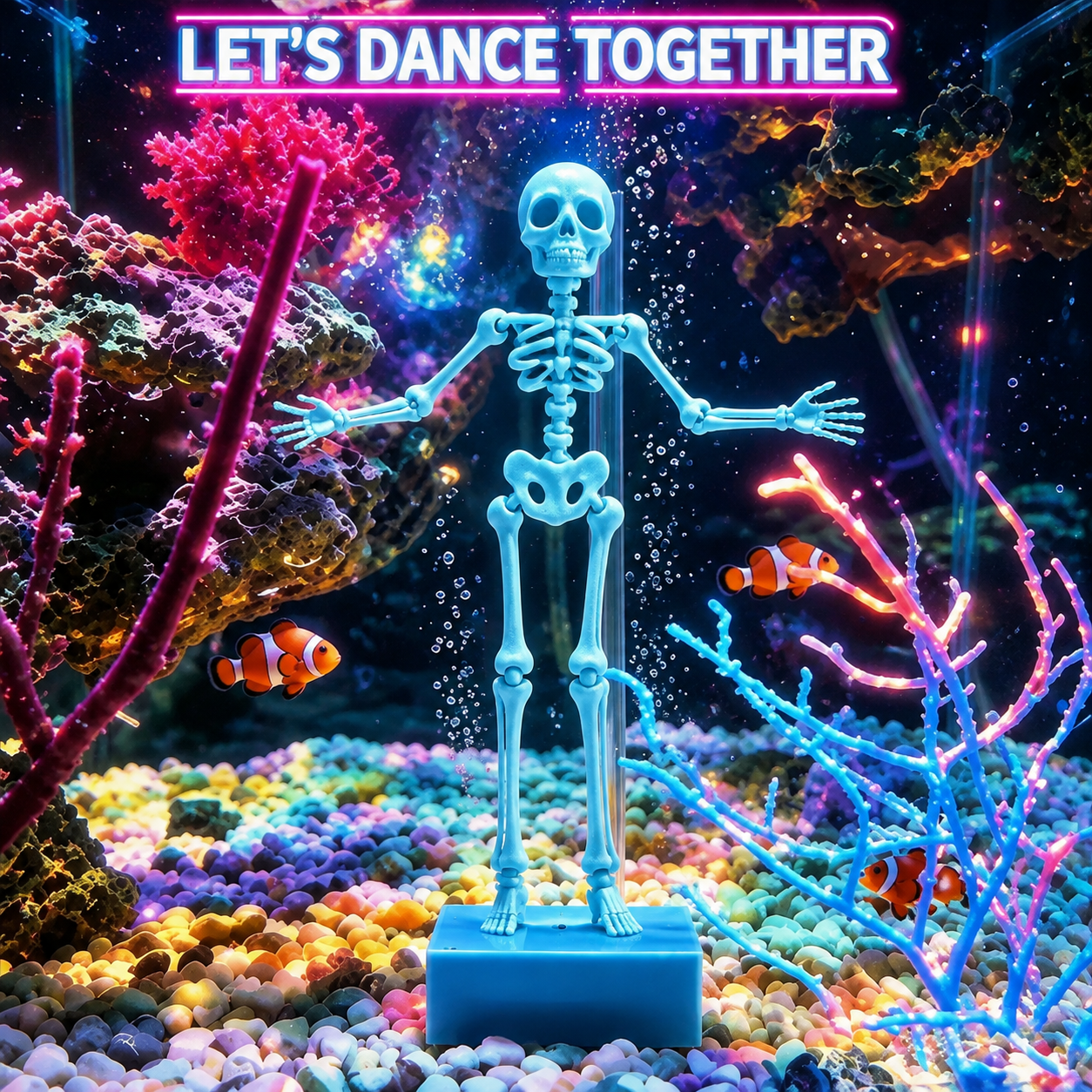 ๐ฅ 60% OFF โ Dancing Skeleton Aquarium Bubbler