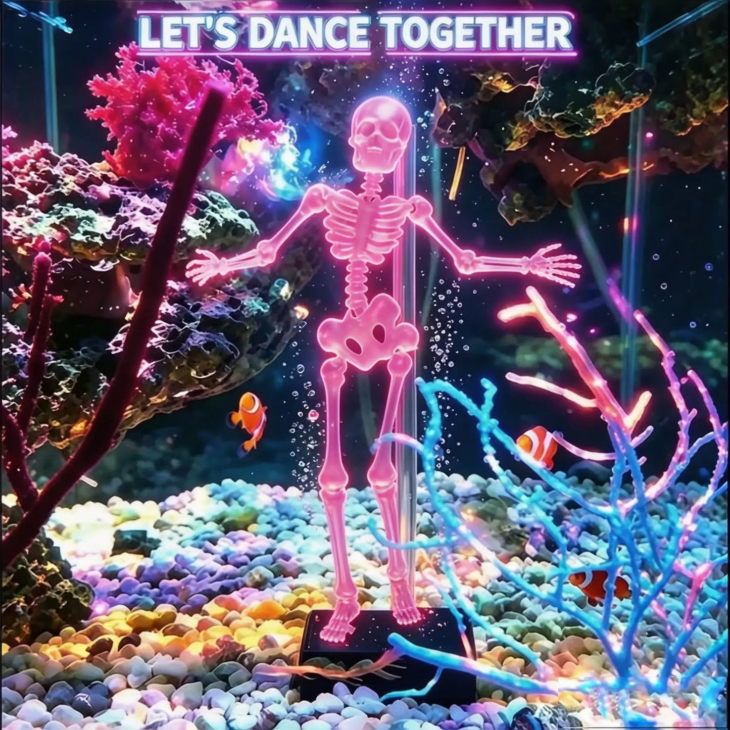 🔥 60% OFF — Dancing Skeleton Aquarium Bubbler