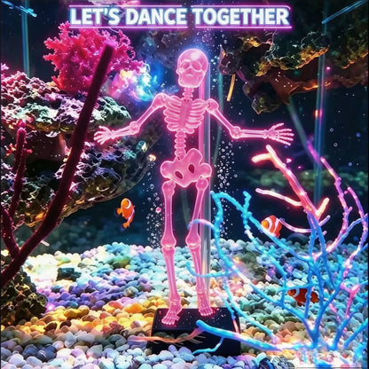 🔥 60% OFF — Dancing Skeleton Aquarium Bubbler