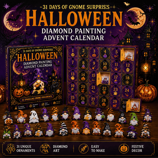 🔥 60% OFF – Halloween Gnome Advent Calendar 🎃