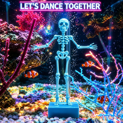 🔥 60% OFF — Dancing Skeleton Aquarium Bubbler