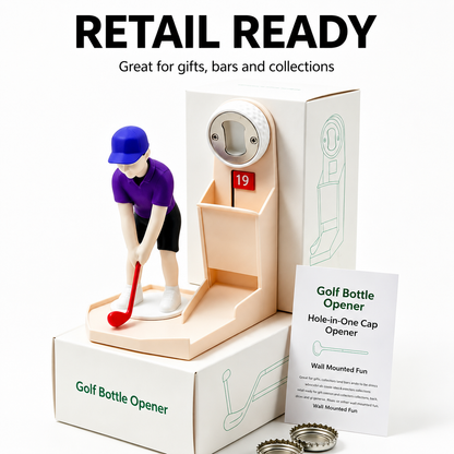 Novelty Golf Bottle Opener