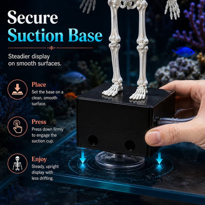 🔥 60% OFF — Dancing Skeleton Aquarium Bubbler