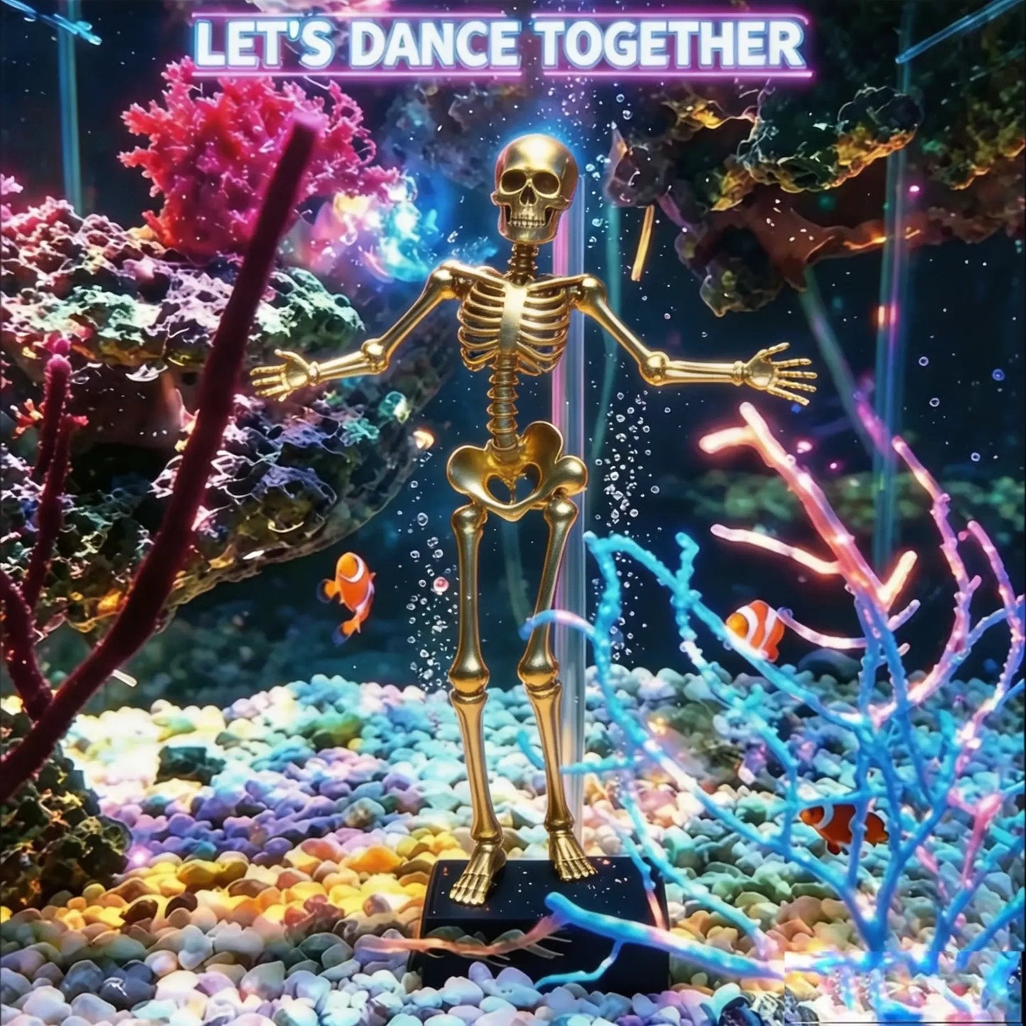 🔥 60% OFF — Dancing Skeleton Aquarium Bubbler