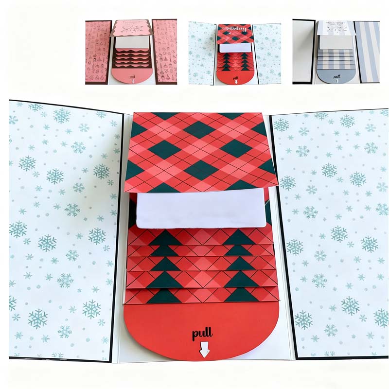 🥳2026 HOT SALE🥳💞50K+ SOLD! 🎁Creative Christmas Waterfall Gift Card Booklet